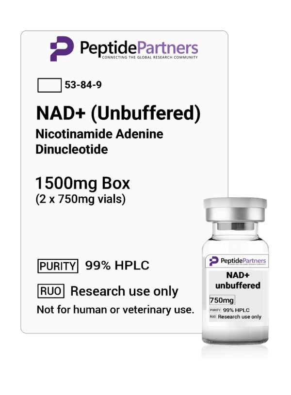NAD+ Unbuffered (750mg vials) product image